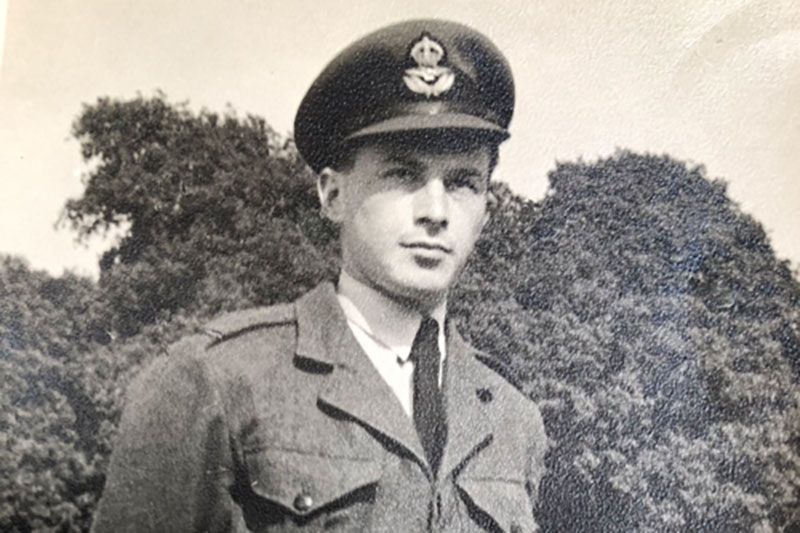 Photographs of Pilot Officer John Alexander (‘Alex’) Cohen