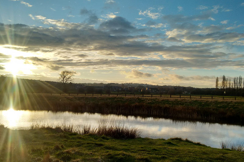 Shire Brook Valley Pond